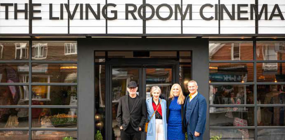 Hugh Bonneville attends opening of Liphook’s Living Room Cinema ...